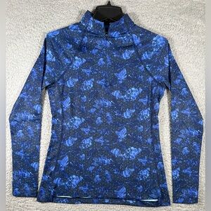 Peter Millar UPF 50+ Protection Pullover Golf 1/4 Zip Top Womens XS